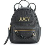 Juicy Couture Black Track Star Backpack Photo 1
