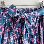 Free People  • Pacific‎ Ocean High Waisted Shorts in Navy & Pink Florals, Size XS Photo 2