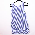 Vineyard Vines Beachcomber Stripe Bow Back Cotton Poplin Pullover Mini Dress 00 Photo 3