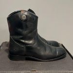 Frye  melissa button short leather boots . Size 7.5 Photo 0