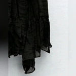 ZARA  dress in size small NWT black color style it in many ways bohemian, western Photo 5