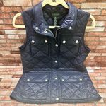 Lauren Ralph Lauren Quilted Puffer Vest M Blue Size M Photo 0