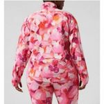 Athleta NWT  Run With‎ It Printed Jacket Painted Energy Coral Pink Size 3X Photo 1