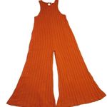 Free People NWT FP Beach Easy Living Sweater One-Piece in Terracotta Jumpsuit S Photo 1