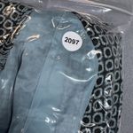 Worthington Coat Womens 20W Blue Brown Geometric Pattern Acrylic Lined Jacket Photo 9