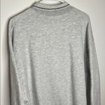 Vintage 80’s Cat embroidered Crewneck Sweatshirt Gray Size XL Photo 7