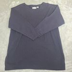 Adrian‎ Jordan Vintage Sweater Shirt Size 14/16 Polyester Blend Black Photo 0