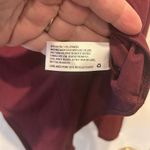A New Day Maroon Burgundy Mock Neck Long Sleeve Body Suit Size XL Photo 6
