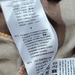 Elisa Cavaletti Blu Sweater Dress Womens 6 Cashmere Wool Blend Patchwork Knit Orange Photo 13