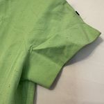 Tahari  Rayon Silk Vintage Front Button Shirt Sheath Dress Green Sz 6 Made In USA Photo 6