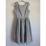 Tailor & Twirl Women’s Gingham Sleeveless Midi Dress Retro‎ Rockabilly Size S Gray Photo 2