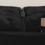 Jigsaw Square Neck Sleeveless Fitted Wool Blend Dress Black 12 NEW Photo 8