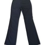 Ecru Stretch cotton-blend trousers - Midnightblue Size 4 Photo 1