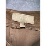 Talbots Women's Genuine Brown Suede Pants Size 4 Photo 6