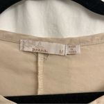 prAna  Two Tone White/Cream Hensley Long Sleeve Women's Shirt Size M Photo 4