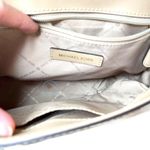 Michael Kors | Mott Beige Leather Top Handle Satchel Crossbody Gold Hardware Photo 11