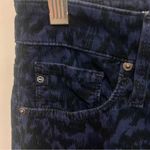 AG Adriano Goldschmied AG Farrah Skinny Ankle Corduroy Stretch Jeans with Animal Print Size 27 Photo 3