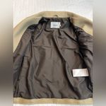 DEADWOOD River Desserto Cactus Leather Biker Jacket vegan nwot Tan Size XS Photo 7