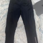 Lululemon Black Capri Lulu Leggings Photo 0