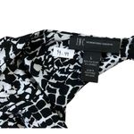 Inc international Concepts Black&White Cowl Neck Top Size Large | 44-49 Photo 2