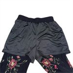 Liv Los Angeles Floral Boho Wide Leg Pants Womens Small Embroidered Flowy Pink Photo 4