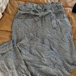 Thread and Supply  grey and white patterned pants Photo 4