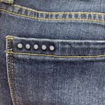 BLANKNYC Sz 27 Shorts Bermuda Mid Rise Cut Off Distressed Blue Jean Short Denim Photo 4