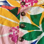 Eloquii  Button High Waisted Flower shorts size 18 Photo 4