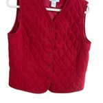 Pendleton  Red Quilted Vest Photo 1