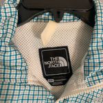 The North Face  Blue and White Jacket Lightweight Design Ladies Medium Photo 4