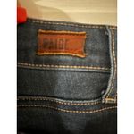 Paige  High Rise Hoxton Ankle Jeans Dark‎ Wash Denim Comfort Stretch Size 30 Photo 4