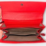 Bottega Veneta Red Woven Leather Crossbody Bag Photo 4