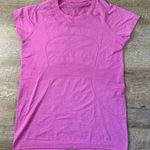 Lululemon Run Swiftly Short Sleeve Pink T-Shirt Size M Photo 0