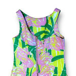 Lilly Pulitzer For Target Women's size 2 Fan Dance Shift Dress Flamingo 20th LFT Green Photo 5