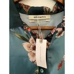 Anthropologie NWT  Aldomartins M $140 Dormir Floral Sleep Shirt Buttondown Photo 4