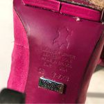 Vintage Buffalo London Pink suede platform booties 7 Photo 6
