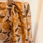 Karen Scott  Women's Floral Skort - Gold and Brown Photo 2