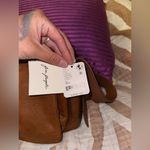 Free People NWT Copenhagen Shoulder Bag In Color Cognac 100% Leather Photo 10