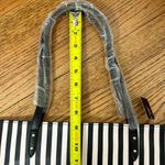 Victoria's Secret Victoria’s Secret Pink Striped Weekender Faux Leather Tote Bag NWT Photo 11