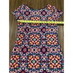 Yumi Kim  100% Silk Abstract Floral Short Sleeve Mini sheath anthropologie dress Photo 4