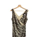 Jones New York  90s zebra dress Photo 3