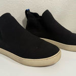 Rothy's Rothy’s Chelsea Black Mesh Slip-On Ankle Boots Women’s Size 9 GUC Photo 0