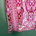 Violet+Claire Women's Bright Pink Boho Printed Tank Top - Size Small - Bold Photo 2