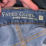 Faded Glory  blue denim flare jeans Photo 7