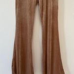 belle du jour Juniors' Pull On Flare Velour Pants Photo 8