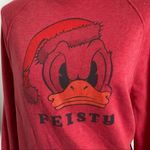 American Eagle Disney x  Outfitters • Red Donald Duck Feisty Sweatshirt Photo 4