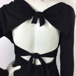 ALC Frank ALC Tie Back Cutout Dress Size S Black Photo 6