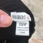 Guess  Women’s Black XS Sandra Jumpsuit Solid wide-leg Strapless neckline Photo 6