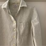 Tradlands Jessica Grey Long Sleeve XS Collared Lightweight Gray Photo 7