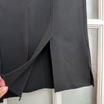 Cache Vintage 80’s 90’s Black A-Line Pleated Slits Skirt Women’s Size 12 Large L Photo 6